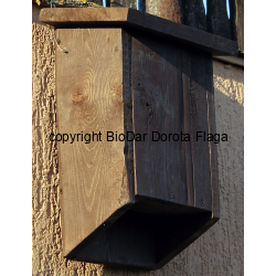 Summer house for bats - brown